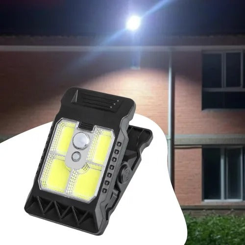 LAMPARA SOLAR PORTATIL DE CLIP · vista 2