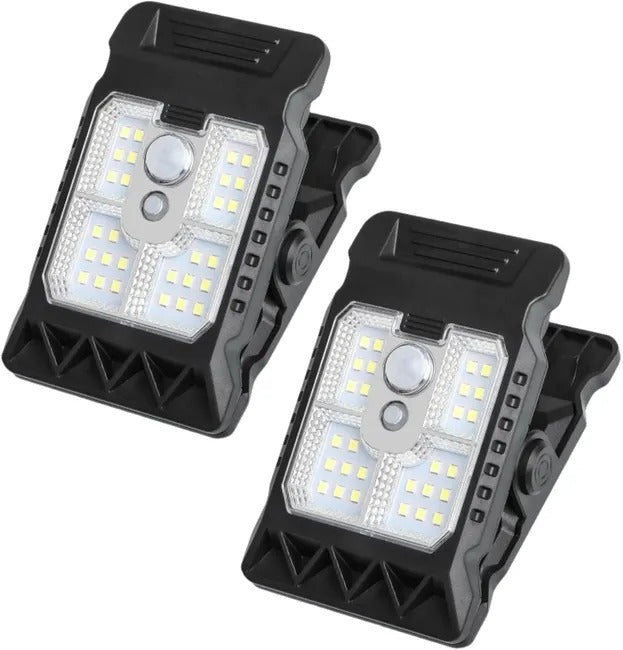 LAMPARA SOLAR PORTATIL DE CLIP · vista 3