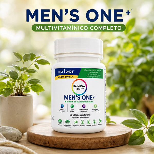 Rainbow Light Men’s One · multivitamínico · vista 1