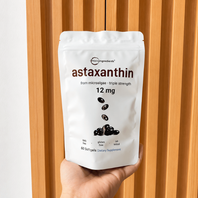 Astaxanthin · 60 softgels · vista 1