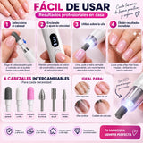 Pulidor de uñas eléctrico 2 en 1 con luz · vista 2