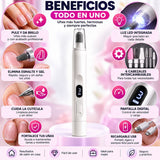 Pulidor de uñas eléctrico 2 en 1 con luz · vista 3