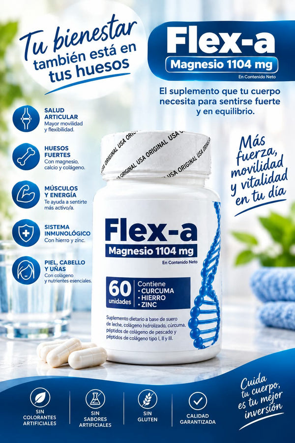 Flex-A · suplemento alimenticio · vista 1