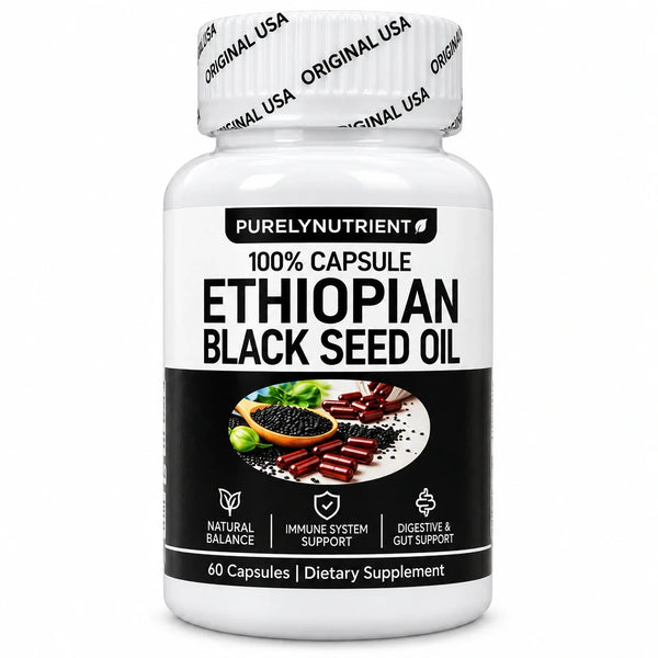 Ethiopian Black Seed Oil · 60 softgels · vista 1