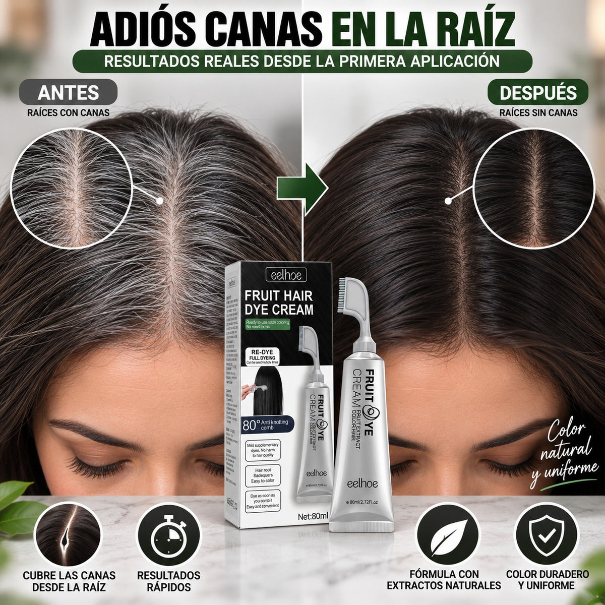 Tinte para canas vegetal EELOHE · vista 3