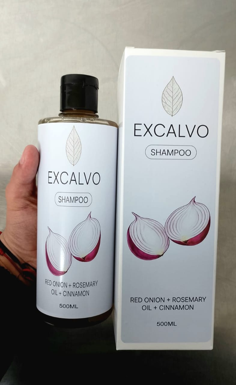 EXCALVO SHAMPOO 500ml · vista 3