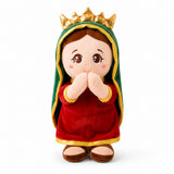 Virgencita de peluche con luz y sonido · vista 2